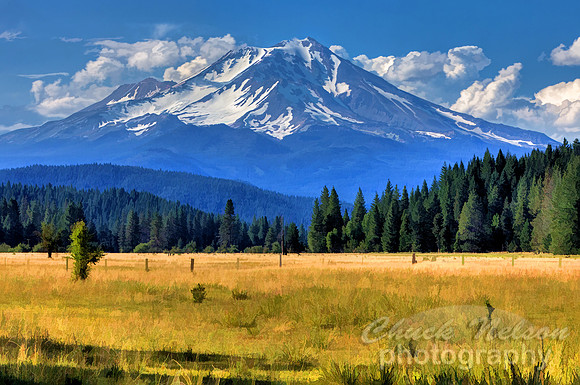 #442B - MOUNT SHASTA NEAR McCLOUD #9 HDR TA-D-S (1:1.5)