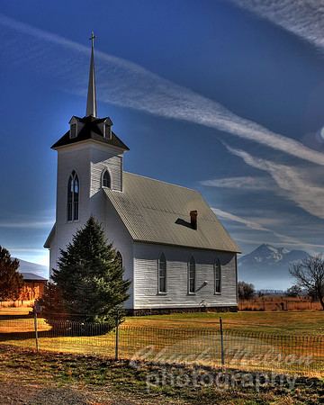 #187A - CHURCH IN THE VALLEY - color (1:1.25)