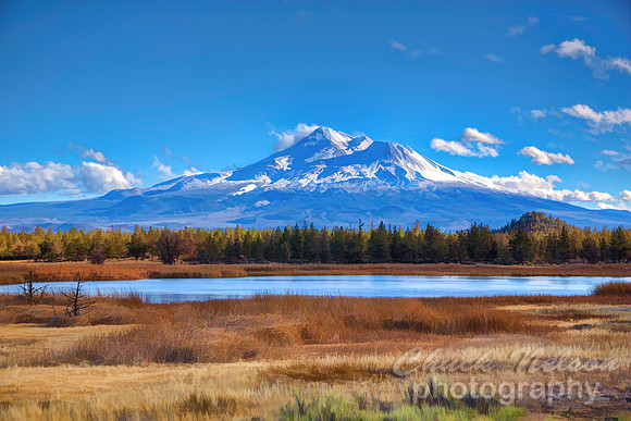 #511 - MT SHASTA AND LAKE HDR TA-D-S (1:1.5)