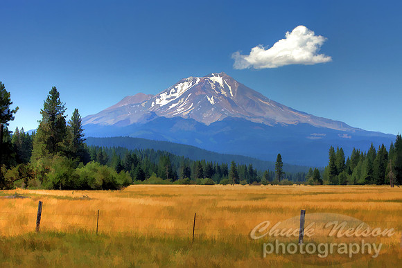 #277 - MOUNT SHASTA NEAR McCLOUD #6 HDR TS (1:1.5)