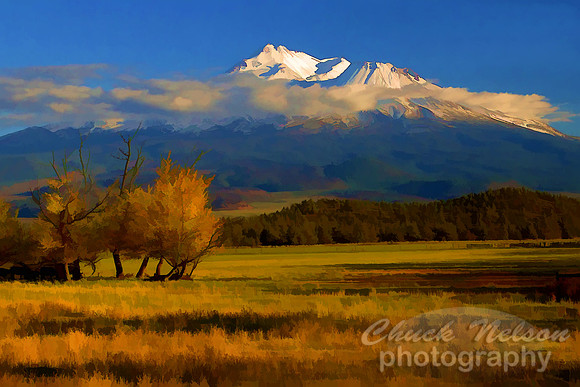 #66E - FALL COLORS IN SHASTA VALLEY - TS (1:1.5)