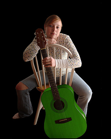 Girl and Guitar