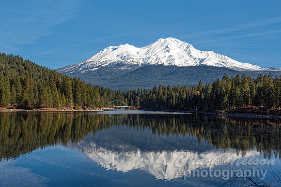 #645 - MT SHASTA FROM LAKE SISKIYOU TD (1:1.5)