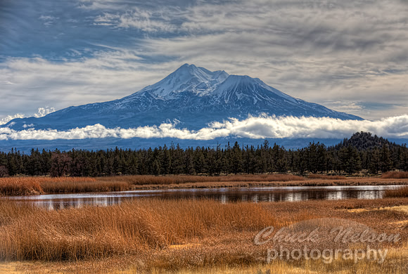 #649A - MT SHASTA WITH LAKE HDR (1:1.5)