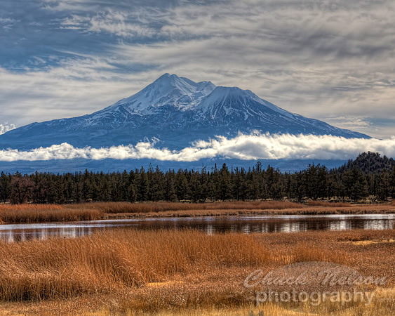 #649B - MT SHASTA WITH LAKE HDR (1:1.25)