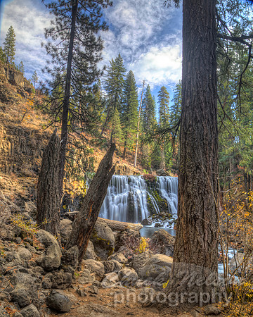 #681 - MIDDLE FALLS ON THE McCLOUD HDR (1:1.25)