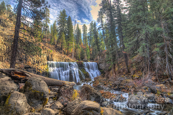 #685A - MIDDLE FALLS ON THE McCLOUD HDR (1:1.5)