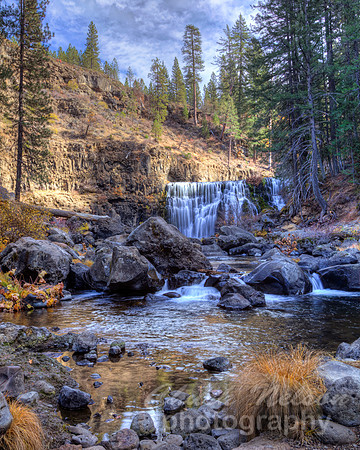 #687B - MIDDLE FALLS ON THE McCLOUD HDR (1:1.25)