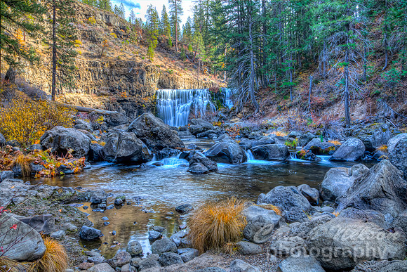 #682 - MIDDLE FALLS ON THE McCLOUD HDR (1:1.5)