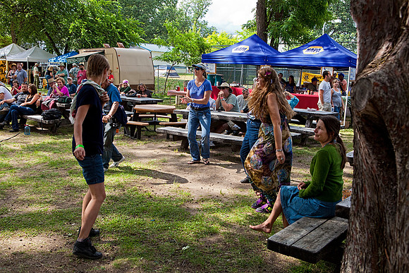 DANCING TO SNAP JACKSON AND THE KNOCK ON WOOD PLAYERS