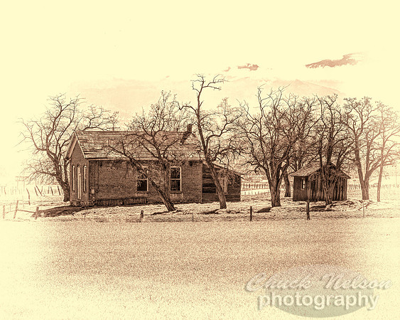 #697E --ABANDONED HOUSE SEPIA VIGNETTE (1:1.25)