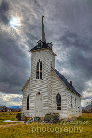 #745 - LITTLE SHASTA CHURCH HDR (1:1.5)