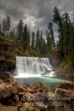346B - MIDDLE FALLS ON THE McCLOUD #7 HDR TS (1:1.5)