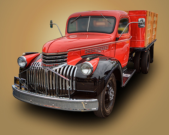 #499 - 1947 CHEVROLET STAKE TRUCK HDR TA-D (8X10)