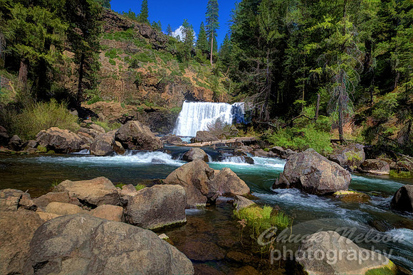 #359B - MIDDLE FALLS ON THE McCLOUD #18 HDR TD TS (1:1.5)