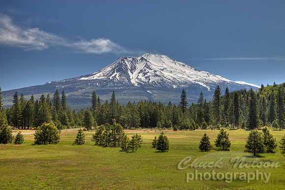 #438A - MOUNT SHASTA ON A JUNE DAY #1 HDR TD (1:1.5)