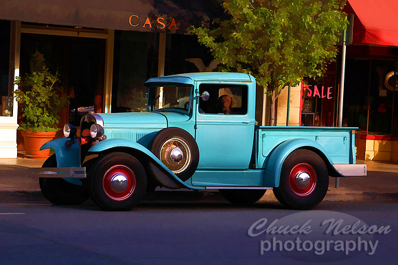 #219 - CLASSIC FORD PICKUP - TS (8X12)