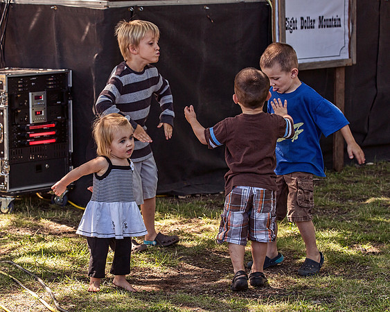 DANCING TO THE MUSIC