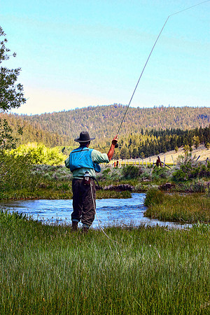 FISHING THE OWENS RIVER #3 (1:1.5)