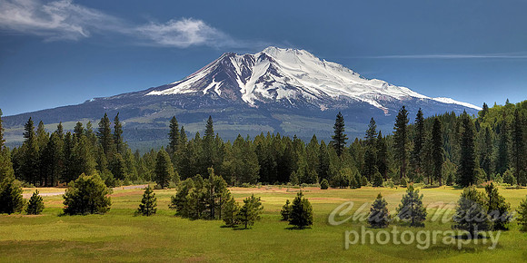 #438C - MOUNT SHASTA ON A JUNE DAY #3 HDR TD-S (1:2)