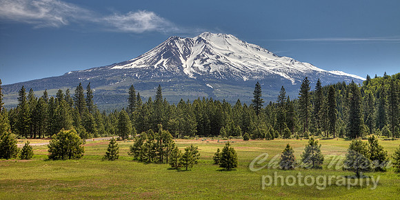#438B - MOUNT SHASTA ON A JUNE DAY #2 HDR TD (1:2)