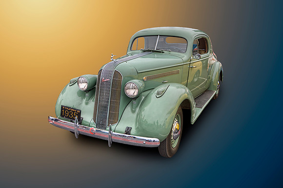 #491 - 1935 PONTIAC HDR TA-D (8X12)