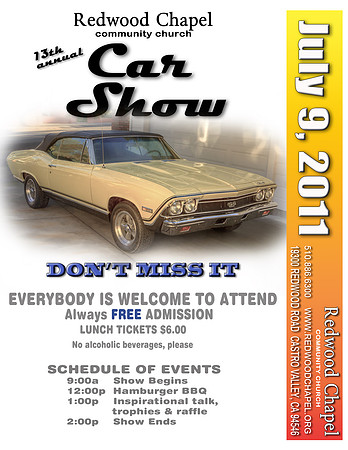 2011 CAR SHOW POSTER