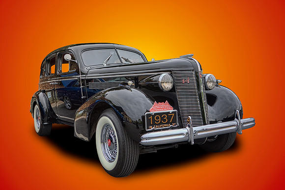 #492 - 1937 BUICK HDR TA-D (8X12) -BG